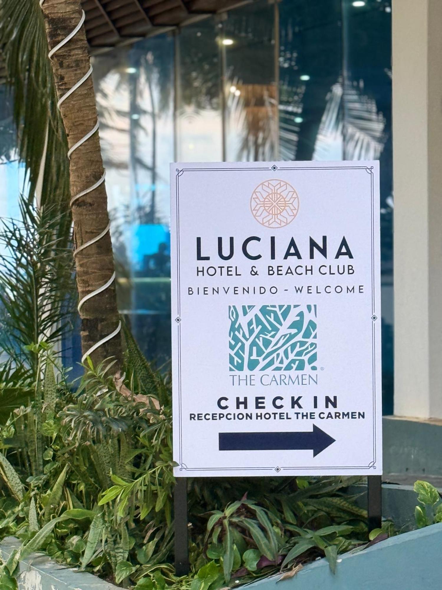 Luciana Hotel & Beach Club Playa del Carmen Kültér fotó