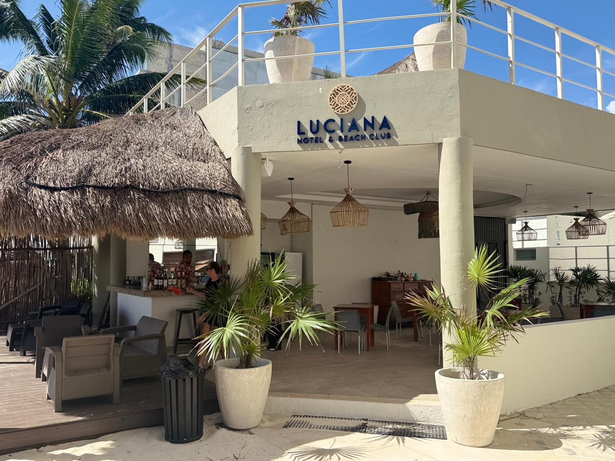 Luciana Hotel & Beach Club Playa del Carmen Kültér fotó