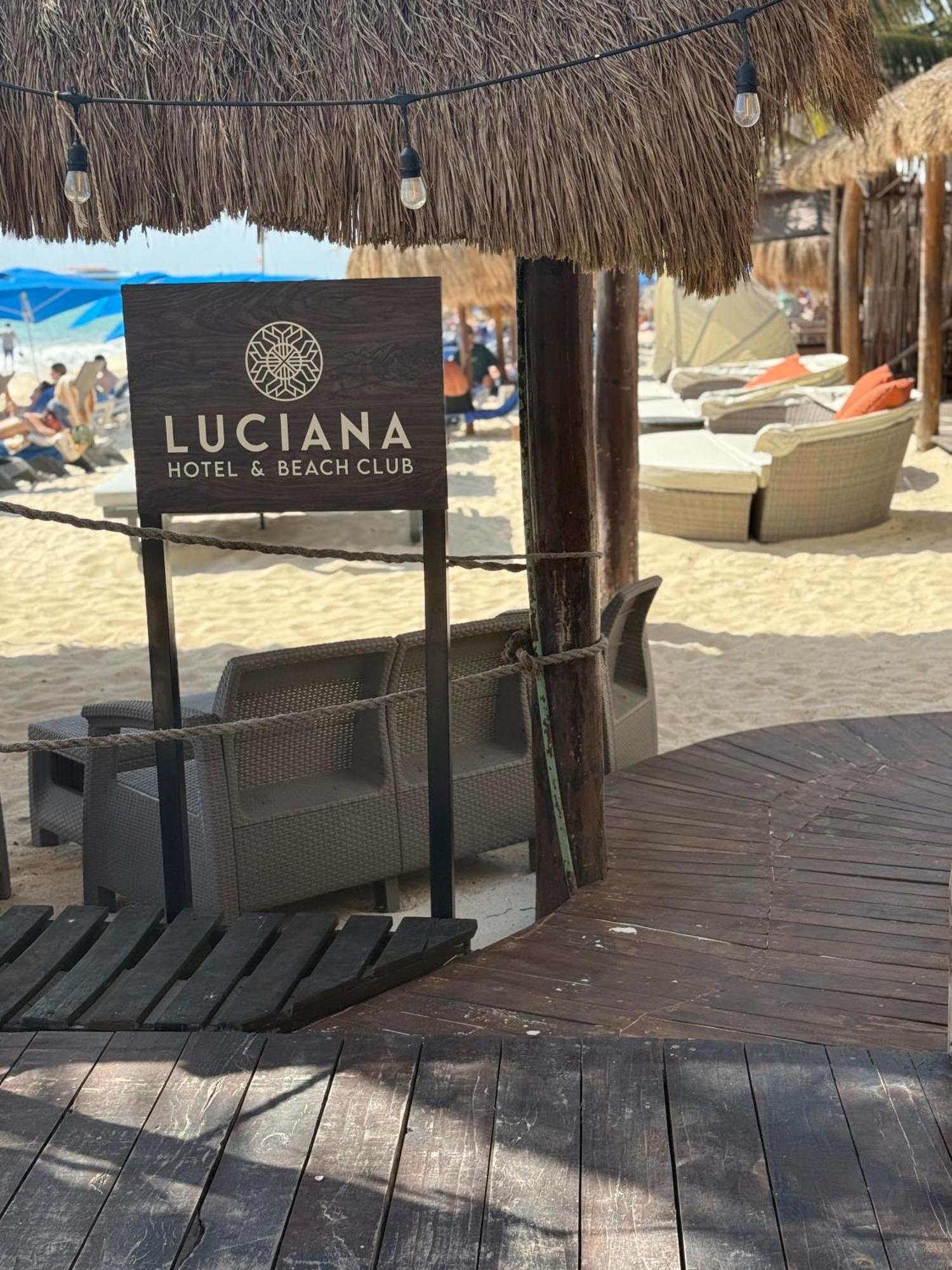 Luciana Hotel & Beach Club Playa del Carmen Kültér fotó